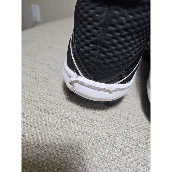 Adidas Icon V Bounce G28288 Black Baseball Cleats Shoes Sneakers Men’s Size 11 - Picture 7 of 8